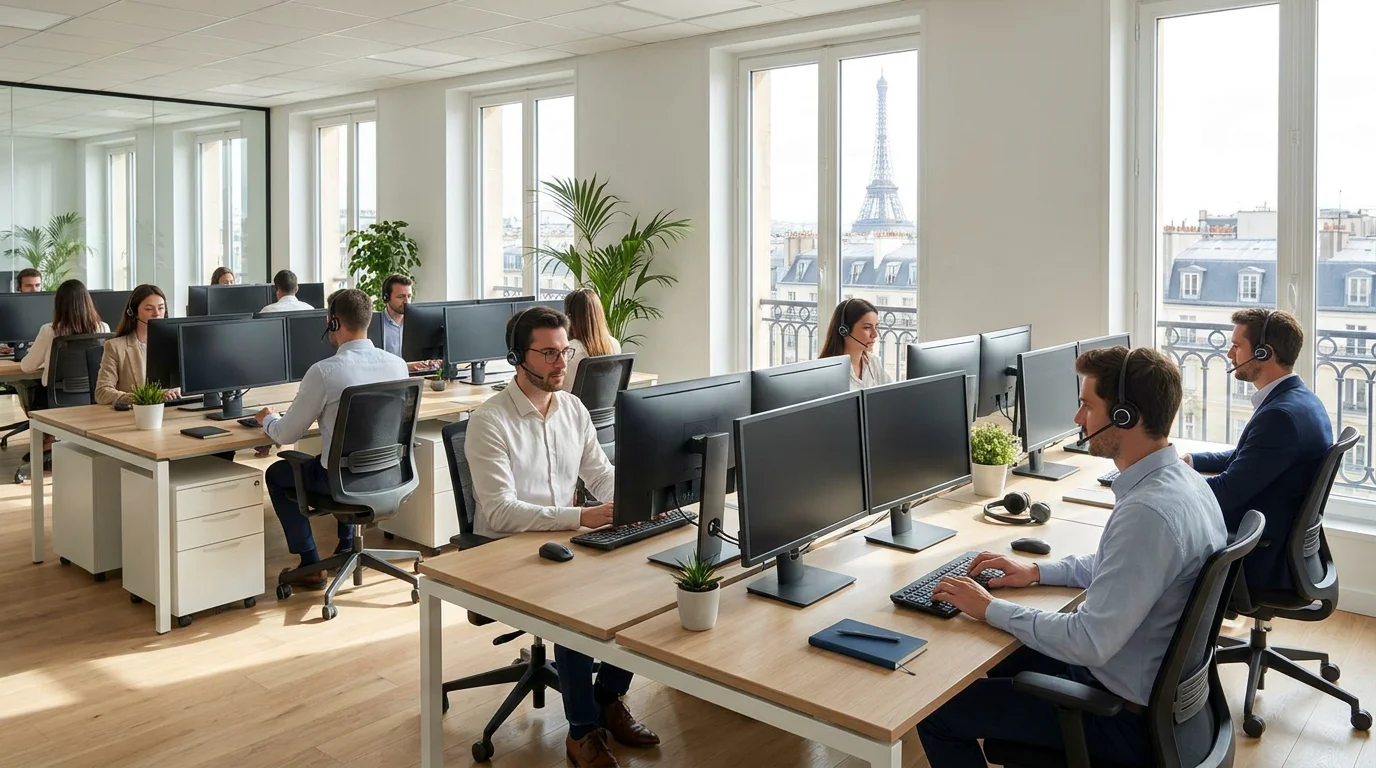 Centre de permanence téléphonique professionnel en France
